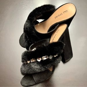 Call it Spring Jeriacia mule